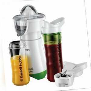 Russell Hobbs 2in1 Smoothie Maker Explore Mix&Go Juice Zitruspresse Stand-Mixer