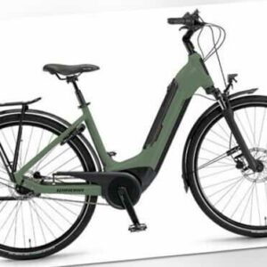 Winora Tria N8 Wave Rücktritt i500 Unisex E-Bike Trekking 28" 22 Bosch grün R 46