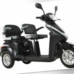 1000W 60V Elektromobil ZWEISITZER ElektroScooter SeniorenMobil bis 25km/h