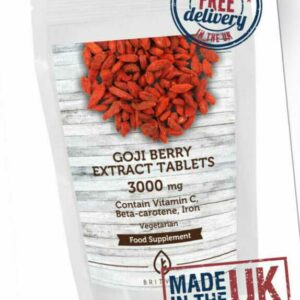 Goji Berry Extrakt 3000mg Tabletten UK Ergänzungen