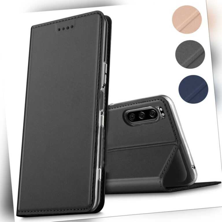 Schutz Hülle Für Sony Xperia 10 III Flip Case  Handy Tasche Klapphülle Slim