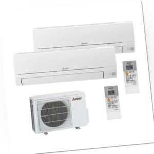 MITSUBISHI Multisplit Basic Klimaanlage 2x HR25 2 x 2,5kW MXZ-2HA40VF R32 A++/A+