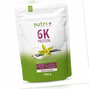 Nutri Plus Protein Pulver laktosefrei 1kg - Eiweiß Shakes Iso für Muskelaufbau