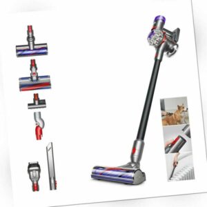 Dyson V8 Absolute Neuware Kabelloser Staubsauger inkl. Gratis Haustierpflege-Set
