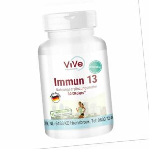 Immun 13 mit Bakterienkulturen - 60 zeitverzögerte DRCaps - ViVe Supplements