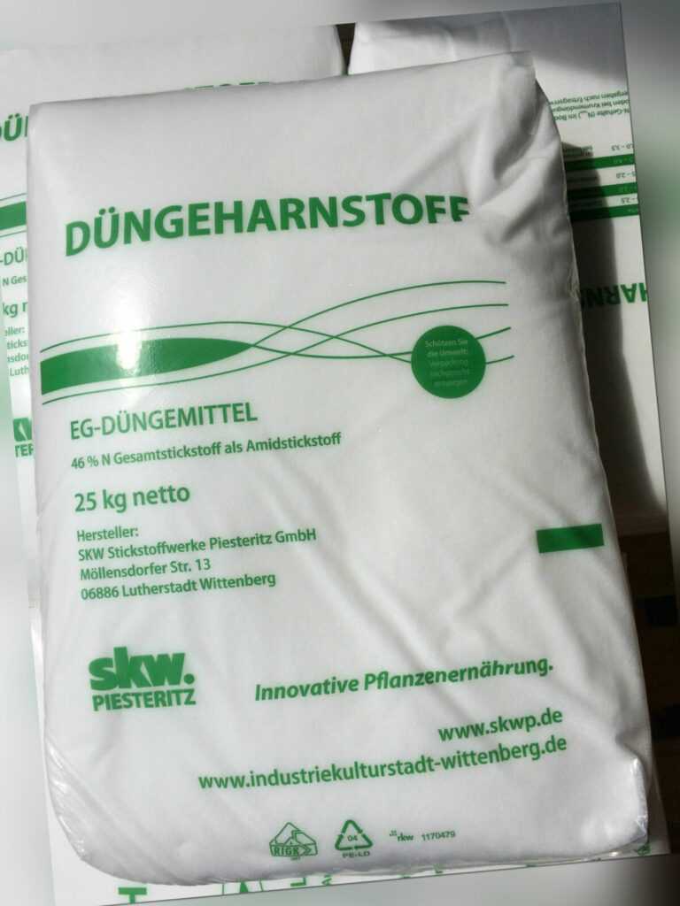 Harnstoffdünger Düngeharnstoff 5 kg Harnstoff 46 % N Stickstoff spritzfähig