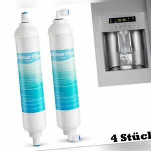 4 x KÜHLSCHRANK FILTER für Kühlschrank Wasserfilter Samsung AEG LG Filter