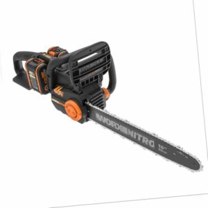 Akku Kettensäge Motorsäge 40V (2x20), 40cm - mit 2x 4Ah Akkus- WORX WG385E NITRO