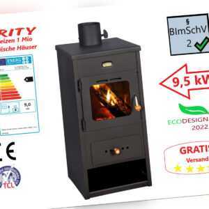 Prity K1 Optima, 9,5kW, EEK A, Kaminofen, Werkstattofen, ECODESIGN, BimSchV 1+2