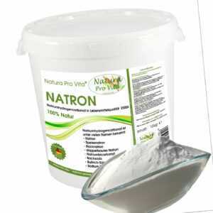 Natron Lebensmittelqualität Natura Pro Vita 100% reines Natronpulver 10kg Eimer