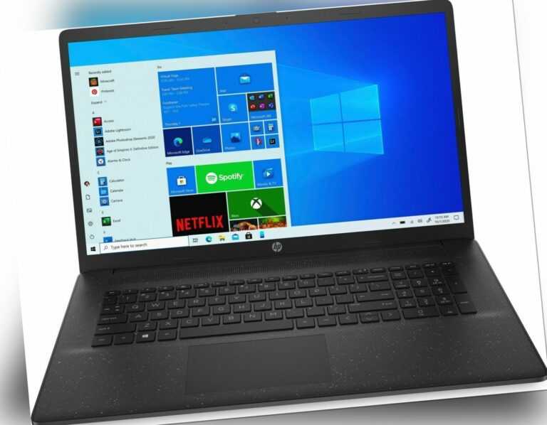 HP Multimedia Notebook 17" | AMD Ryzen 3250U | 8GB RAM | 480 GB SSD | Windows 11