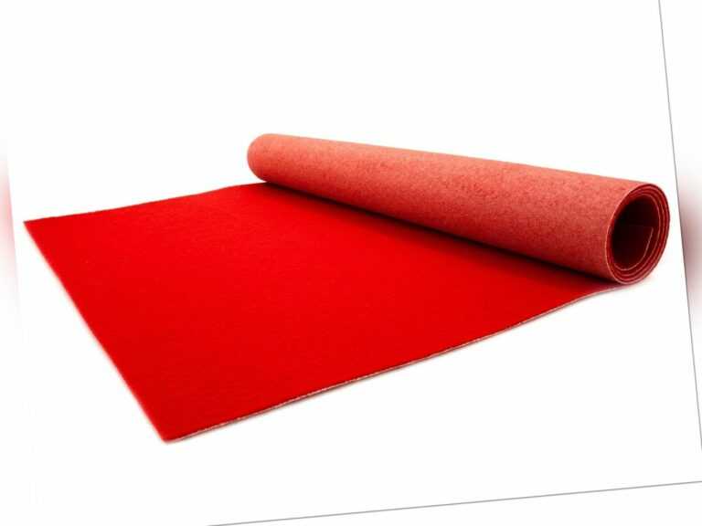 Eventteppich Roter Teppich Event Läufer VIP Hochzeitsteppich Messeteppich Rot