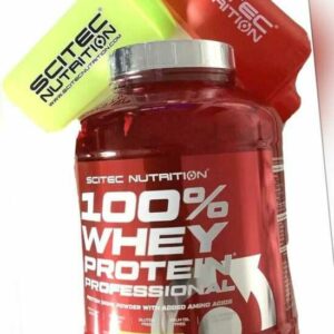 (26,77€/kg)Scitec Nutrition 100%Whey Protein Professional 2350g+2 Shaker