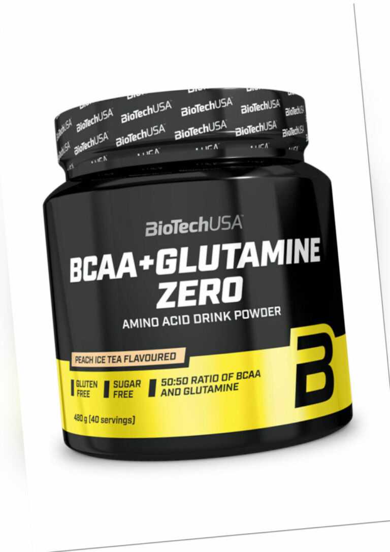 (42,69 EUR/kg) BioTechUSA BCAA + Glutamin ZERO 480g Dose