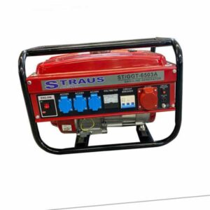 Stromgenerator Generator 3,0kW 6,5 PS Notstromaggregat Benzin 230V + 400V