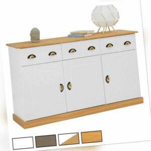 Sideboard Kommode Schubladenschrank Apothekerkommode mit 3 Schubladen