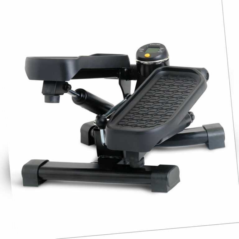 SportPlus 2-in-1 Mini-Stepper SP-MSP-005-B, Swing-Stepper, Auf-und-Ab-Stepper