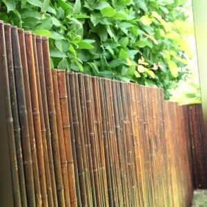 Sichtschutz ATY NIGRA Bambus Gartenzaun Windschutz Sichtschutzmatte Zaun (HxB)