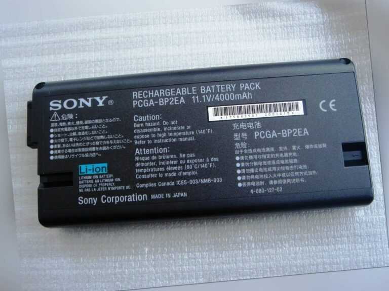 Batterie Original Sony Vaio PCG-GR90K PCG-GR90P PCG-GR9BP PCG-GR9E PCG-GR9F