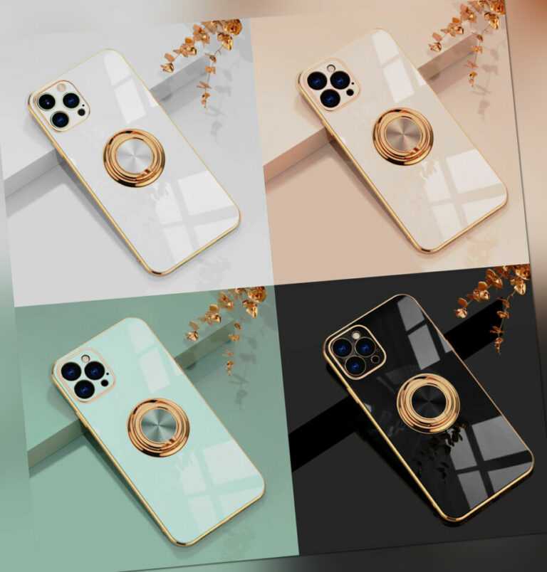 Handyhülle Kameraschutz Ring Halter iPhone Samsung Huawei Xiaomi