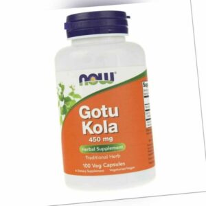 NOW FOODS Gotu Kola 450 mg 100 Kapseln
