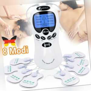 Profi TENS/EMS-Gerät digital Massagegerät Tensgerät Emsgerät Elektrotherapie DE