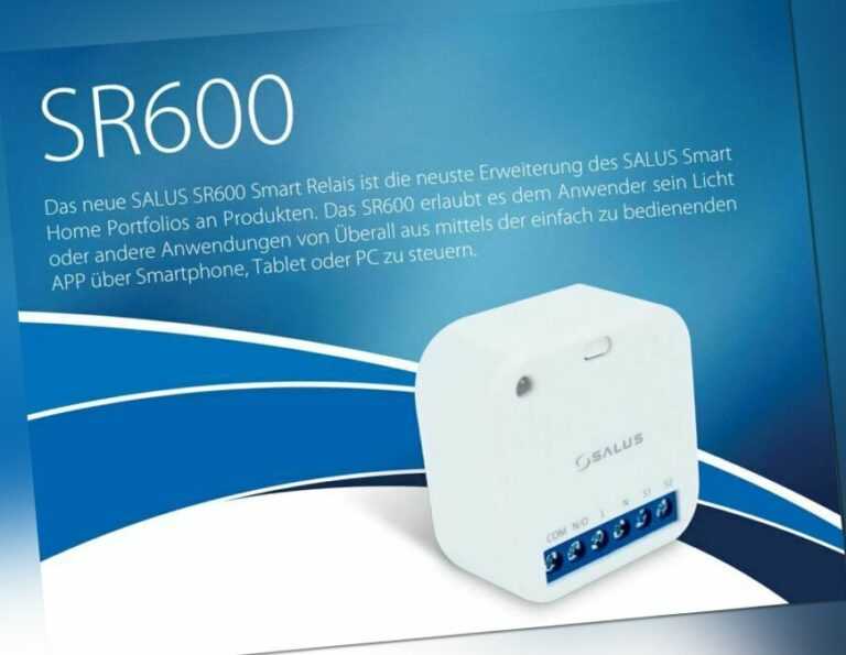 SALUS iT600 Smart Home - Funk Relais SR600 Unterputz - 112673