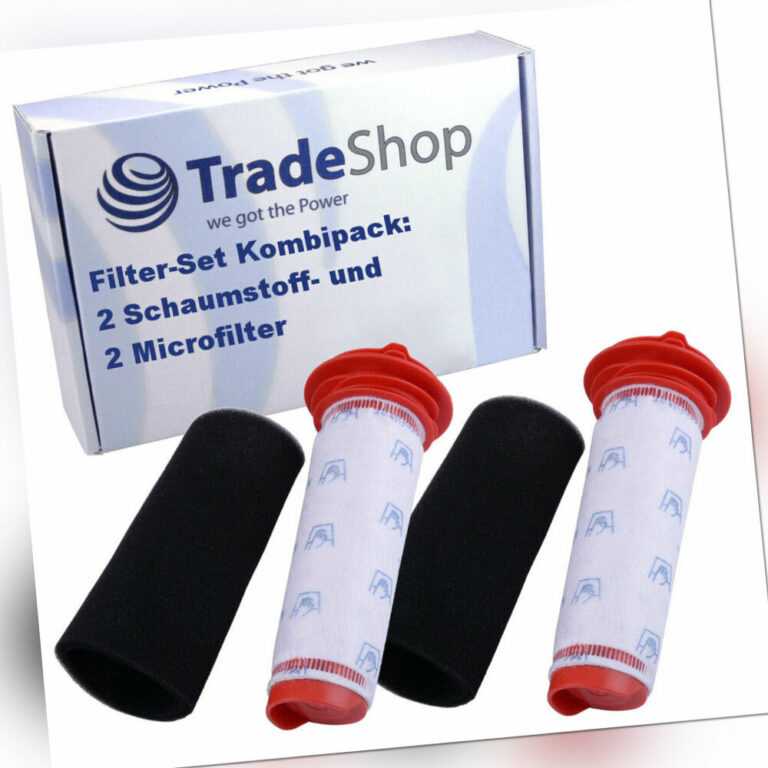 4in1 Filter Set für Bosch Athlet 25,2V BCH6256N1/01 9406-9501 BCH6ATH25