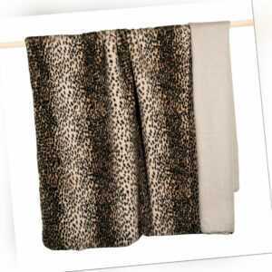 Pad Decke WILD Felldecke CARAMEL Kuscheldecke 140x190 Fell