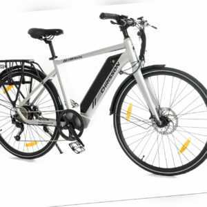 28 Zoll E-Bike eTrekking CHRISSON eSARGOS Gent mit 9G 506Wh Akku 45Nm grau matt