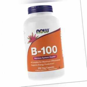 Now Foods Vitamin B-100 Complex 250 Kapseln