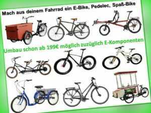 Probefahrt mit Power E-Bike & Beratung  Umbau zum E-Bike / 1000W-5000W  45km/h