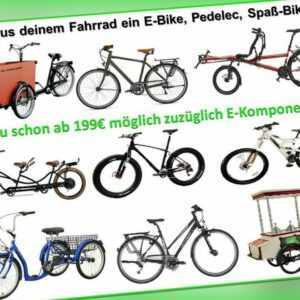 Probefahrt mit Power E-Bike & Beratung  Umbau zum E-Bike / 1000W-5000W  45km/h