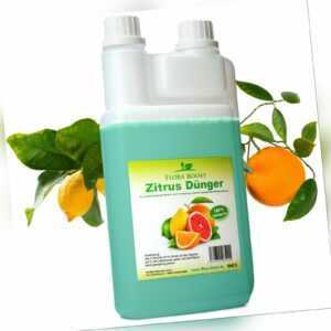 Zitrus Pflanzen Dünger Flora Boost Flüssigdünger für Orangen / Zitronen 1 Liter