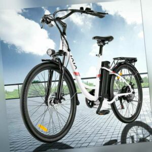 NEU- Elektrofahrrad E-Bike Pedelec 26Zoll 7/21-Gang Mittelmotor 250/350W unisex