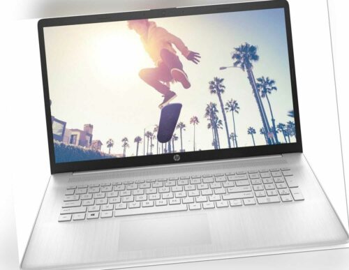 HP Multimedia Notebook 17 Zoll | Intel 3.1Ghz | 8GB DDR4 | 512 GB SSD | Win11