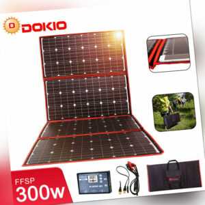 300w Faltbar Tragbar Solarpanel für Powerstation/Wohnmobil/Autobatterie/Handy