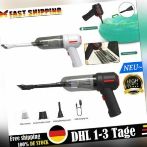 Kabelloser Handstaubsauger Staubsauger 120W 9000Pa Nass&Trocken Akku Für Auto