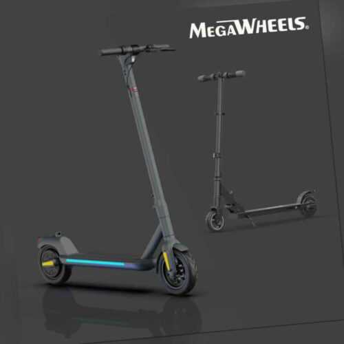 Megawheels Faltbar E-Scooter Elektroroller Kinder & Erw Pendler Elektro Scooter