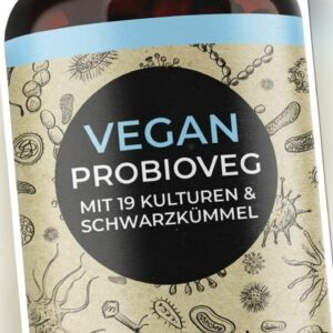 Natural Aid Vegan ProbioVeg | Veganes Probiotikum | mit 19 Bakterienkulturen