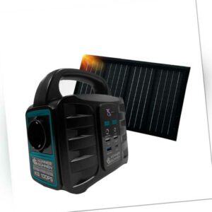 Tragbare Powerstation KS 100PS 100W 155Wh Portables Solarpanel