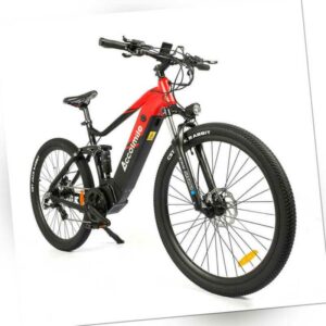 Accolmile 29 Zoll elektrisches Mountainbike 48V250W BAFANG Mid Drive Motor 642Wh
