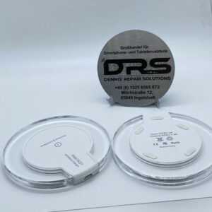 FANTASY Wireless Qi Charger Induktives Ladegerät Kabellos iPhone Samsung Weiß