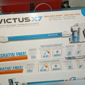 Genius Invictus X7 380W Beutellos Akku-Hand-und Stielstaubsauger 14 Teilig Set  
