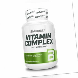(225 EUR/kg) Biotech USA Vita Complex 60 Tabletten Multivitamin Mineralien