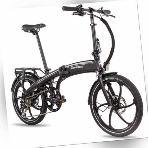 20 Zoll Elektrofahrrad E-BIKE Falt-Klapp-Rad CHRISSON eFolder 10Ah AIKEMA 45Nm