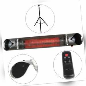 Infrarot Heizstrahler Heizpilz Elektro Heizung Heizgerät Terrasse Wärmestrahler