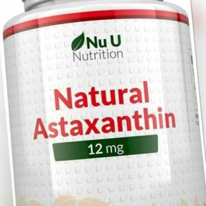 Astaxanthin 12 mg hochdosiert 6-Monats-Versorgung 180 Softgel-Kapseln