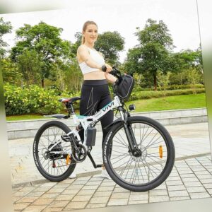 Elektrofahrrad 26 Zoll Faltbares E-Bike Mountainbike City bike Klapprad Pedelec