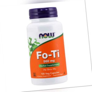 Now Foods Fo-Ti (Milkweed) 560 mg 100 Kapseln
